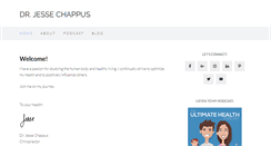 Desktop Screenshot of drjessechappus.com